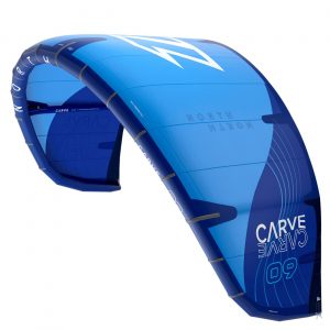 Cometa de Olas North Carve azul - Oblique